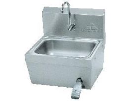 SINK HAND W/KNEEVALVE WALL MNT