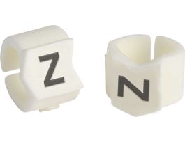 ClipSleeve Wire Markers Size 23 Nylon 8 AWG - 4 AWG, Z Pack of 50 Pieces