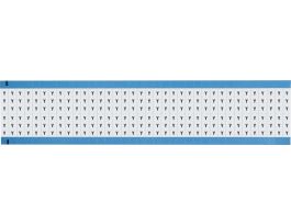 Alphabetical Vinyl Cloth Upper Case Scored Wire Marking Cards, Y 1800 Total