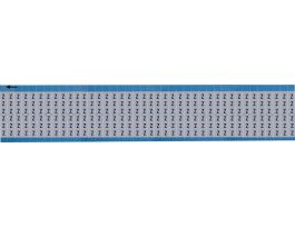 Alphabetical Aluminum Upper Case Scored Wire Marking Cards, Z 1800 Total