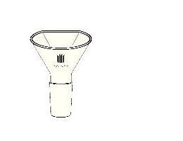 FUNNEL POWDER FS 75MM 24/40
