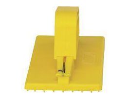 HOLDER HANDHELD PAD PP YELLOW 9.1 IN