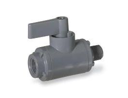 VALVE BALL PVC 1/8NPTM/F VITON