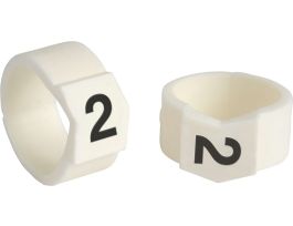 ClipSleeve Wire Markers Size 61 Nylon 0 AWG - 0 AWG, 2 Pack of 50 Pieces