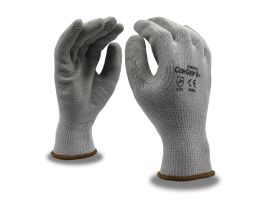 COR-GRIP II™, 10-GAUGE, GRAY POLY/COTTON SHELL, GRAY LATEX PALM COATING
