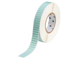 Light Green Polyimide Labels 0.25in H x 1in W Light Green 10000/RL
