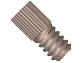 Super Flangeless Nut, Micro Headless, Natural PEEK, 1/16" OD Tubing, 6-32 Flat Bottom; 1/EA