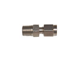 Compression Fitting; Probe Diameter 3/16"; 316 Stainless Steel; 1/4"NPT (M)
