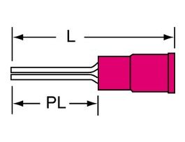 3M™ Scotchlok™ Pin Nylon Insulated, 100/bottle, MNG18-47PX-A, 500/Case