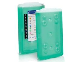 Cooling End-caps, 22C, Green, Pair of 2