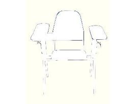 PHLEBOTOMY CHAIR FULL UP TL BL