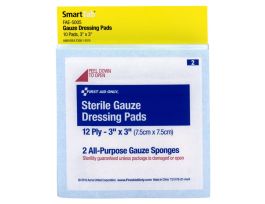 PAD GAUZE REFILL ST 100% 12 PLY 3 X 3IN