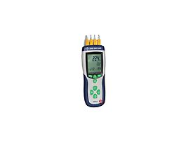 Pro 4-Input Data Logging Thermocouple Thermometer, Type K, NIST-Traceable Calibration