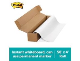 Post-it® Flex Write Surface, The Permanent Marker Whiteboard Surface, 3 ft. x 2 ft.