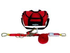 3M™ Protecta® Temporary Horizontal Lifeline System No Anchors 1200105, Web, 60 ft