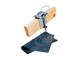 3M™ DBI-SALA® Permanent Detachable D-ring Roof Anchor For Wood 2104541, with Flashing, Fits 2 x 6 to 2 x 8