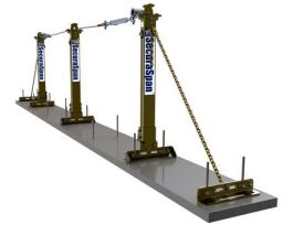 3M™ DBI-SALA® SecuraSpan™ Rebar/Shear Stud Horizontal Lifeline System 7400650, 50 ft. (15.2 m), 1 ea