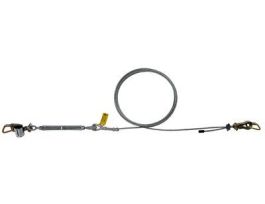 3M™ DBI-SALA® Single-Span Horizontal Lifeline For Stanchions, Galvanized Cable