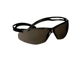 3M™ SecureFit5™ 500 Series SF502SGAF-BLK, Black, Scotchgard™ Anti-Fog Coating, Gray AF-AS Lens, 20 ea/Case