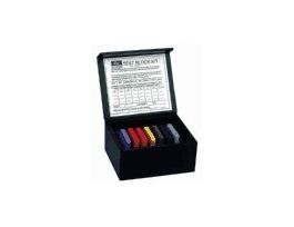 Test Block Kit for Type A Durometers; 7 Blocks Covering Range 30 to 90