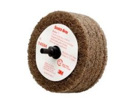 Scotch-Brite™ Roloc™+ Cut and Polish Disc D5, C5-ZR, A/O Medium, 3 in x 1-1/4 in, 10 ea/Case