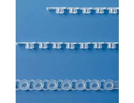 qPCR 8-Strip Cap, Flat, Clear; 125/PK
