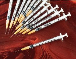 SYRING/NEEDLE PK-100 21GX1-1/2. PK