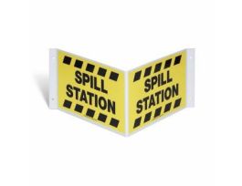 SPILL STATION SIGN