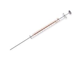 Gastight Syringe, 25 uL, cemented needle, 22s G, 2" blunt tip