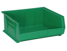 BIN STACK HANG PP GREEN 15 X 16 X7 IN