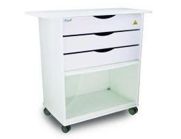 XL LAB CART W/3IN RUB CASTERS
