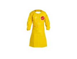 Tychem® 2000 Sleeved Apron, 44" Long, 25/CS, Yellow