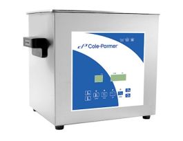 9 Liter Ultrasonic Cleaner with Digital Timer and Heat, 230 VAC