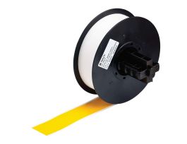 All Weather Permanent Adhesive Vinyl Label Tape for MiniMark Printer - 1.125" Yellow