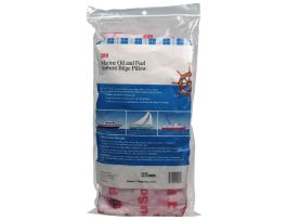3M™ Marine Oil & Fuel Absorbent Bilge Pillow, 7 in x 15 in, 16 Pillows Per Case