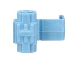 3M™ Scotchlok™ Electrical Idc 560-Pouch, Light Blue, 18–16 Awg (Solid/Stranded), 14 Awg (Stranded), 100/Pouch, 1000/Case