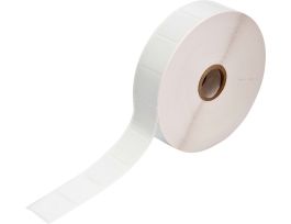 Chemical Resistant Cryogenic Polypropylene Labels for 1" Small Core Printers - 1" x 1"