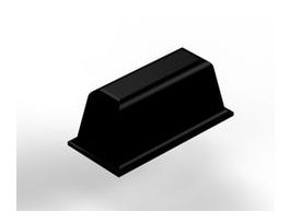 3M™ Bumpon™ Protective Products SJ5739 Black, 2000/Case