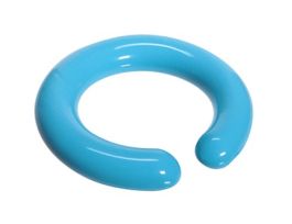 Vinyl Covered Lead Ring Weight, Blue; Fits 125 to 500 mL Flasks