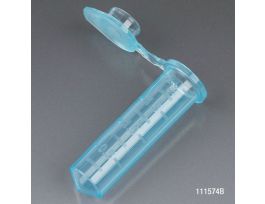 MICROCENTRIFUGE TUBE W/ CAP PP BLUE 2 ML