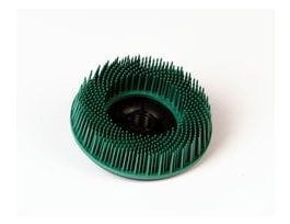 Scotch-Brite™ Bristle Disc, BD-ZB, 50, Green, 4-1/2 in x 5/8 in-11 Internal, 5/Carton, 10 ea/Case
