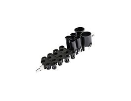 Mix Rack for RM-2M (Mix rack, holds 2 30mm, 4 16mm, 8 13mm and 8 11mm tubes)