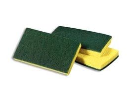 Scotch-Brite™ Medium Duty Scrubbing Sponge 74CC, 6.1 in x 3.6 in x 0.7 in, 10/Pack, 6 Pack/Case