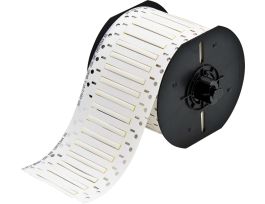 B33 Series PermaSleeve High Temp PVDF Wire Marking Sleeves, 0.094" Dia x 2" W, White
