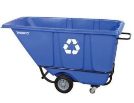TILT TRUCK RECYCLE 1/2 CU YD BLUE
