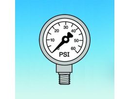 0-60PSI 1/8IN MPT SS GAUGE