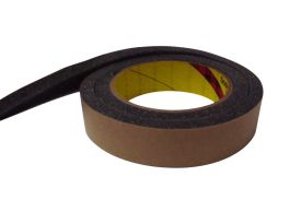 3M™ Urethane Foam Tape 4317, Charcoal Gray, Variable Width x 9 yd, 375 mil