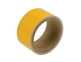 Marking Tape Roll - Reflective Vinyl, Solid Color, Yellow