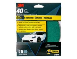3M™ Green Corps™ Sanding Disc with Stikit™ Attachment, 31547, 6 in, 40 Grit, 5 discs per pack, 20 packs per case