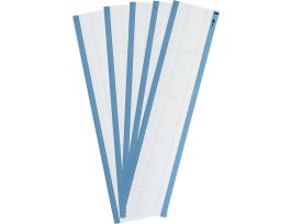 Write-on Blank Lbls Poly 1.5 in H x 1 in W WT 5/PK